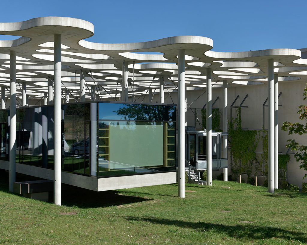 Architecture cabane Fondation Jan Michalski