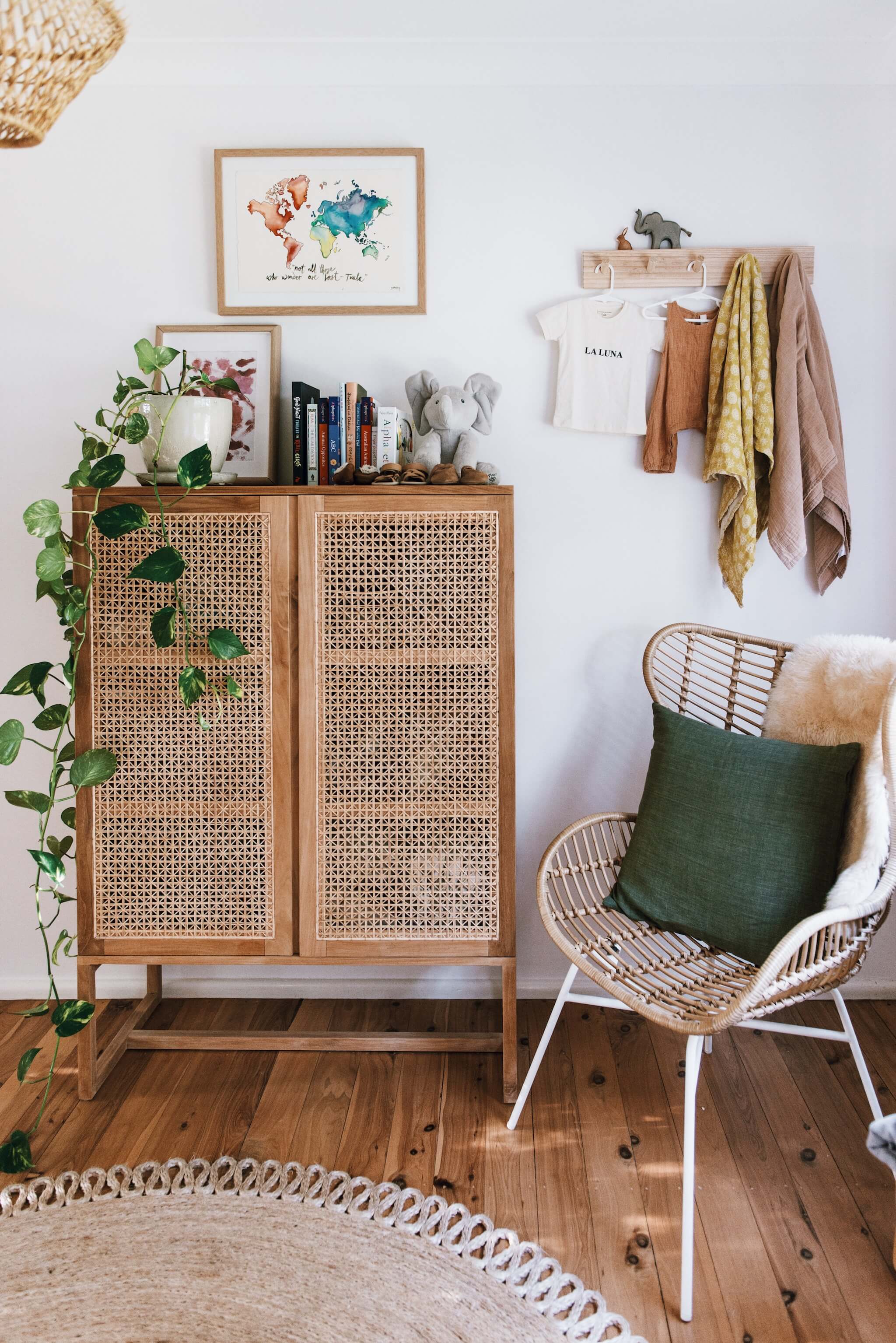 armoire cannage toctoc cogestim tendance déco décoration