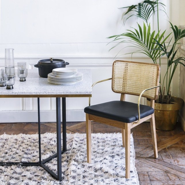 chaise cannage tendance déco décoration toctoc cogestim