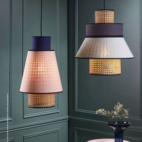 cogestim luminaire cannage tendance déco décoration toctoc