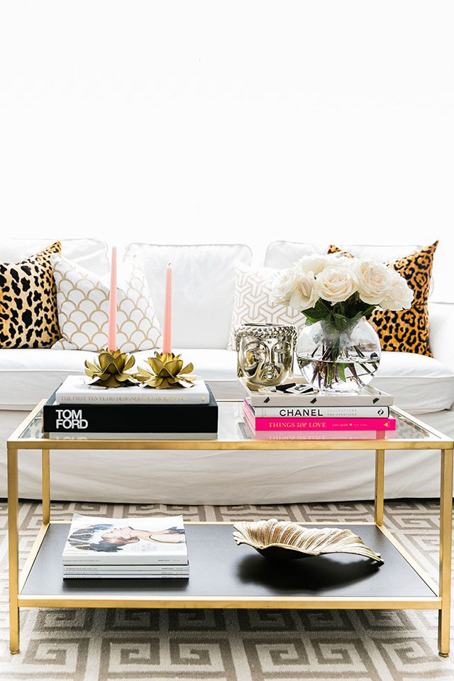 table basse salon, deco, interiors, geraldinestyle