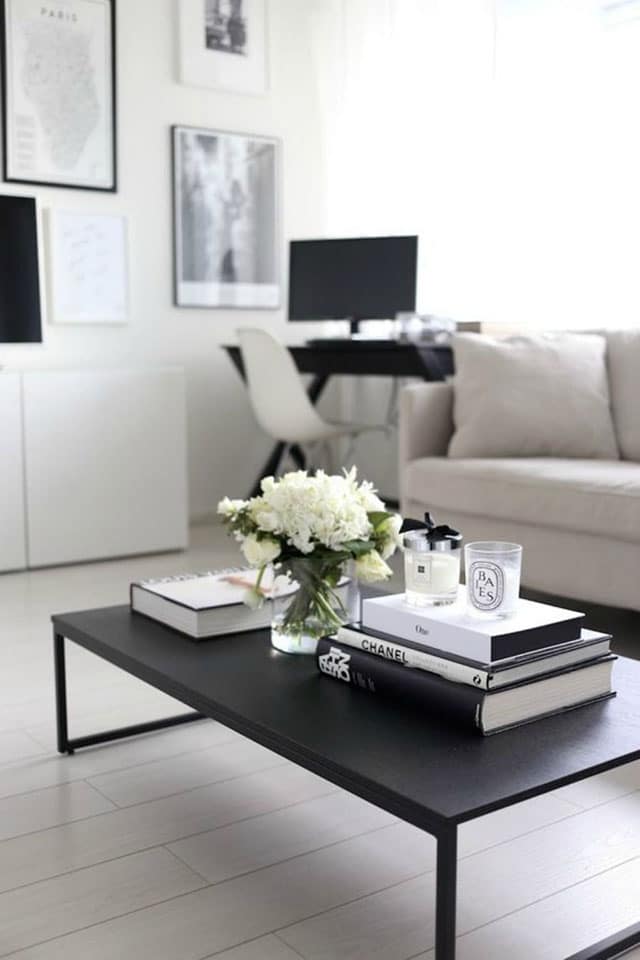 table basse salon, deco, interiors, geraldinestyle