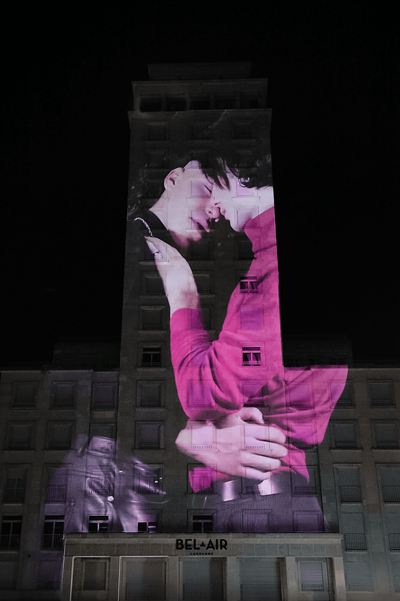Tour Bel-air, Lausanne lumières 2020