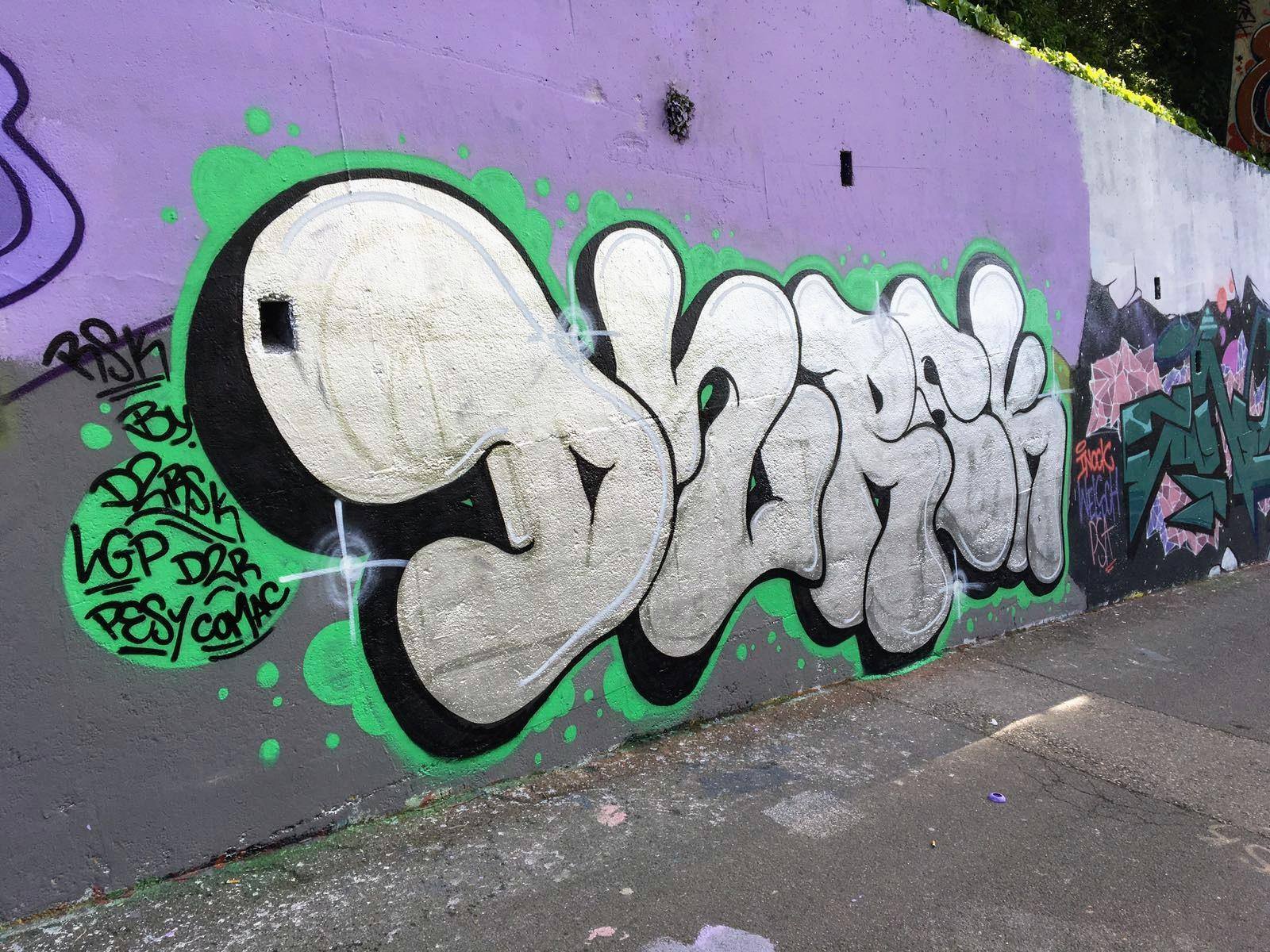 Graffiti à Lausanne