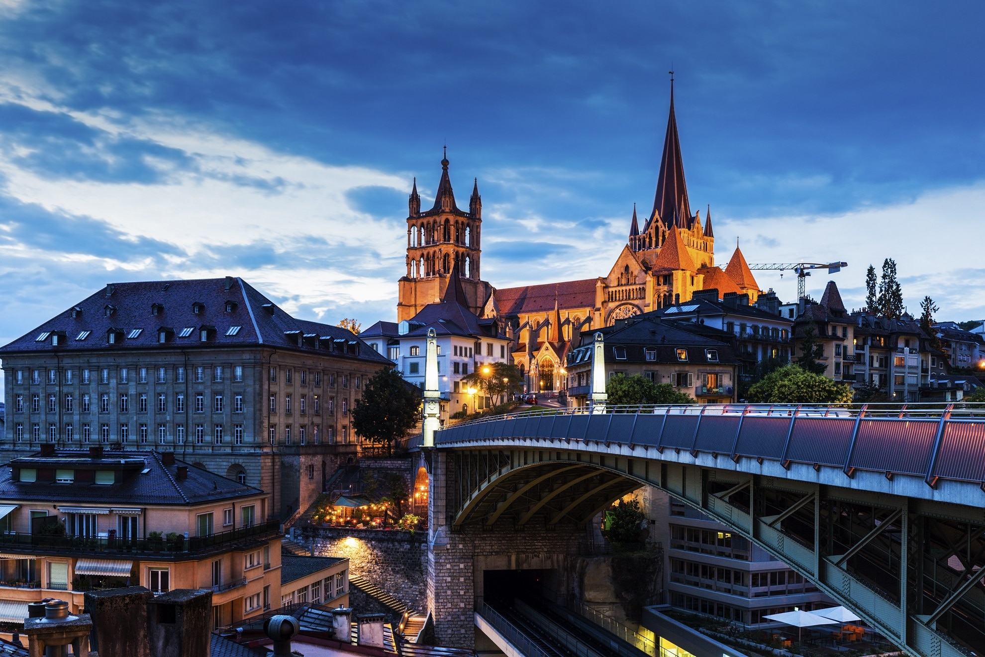 lausanne cathédrale quartier cité