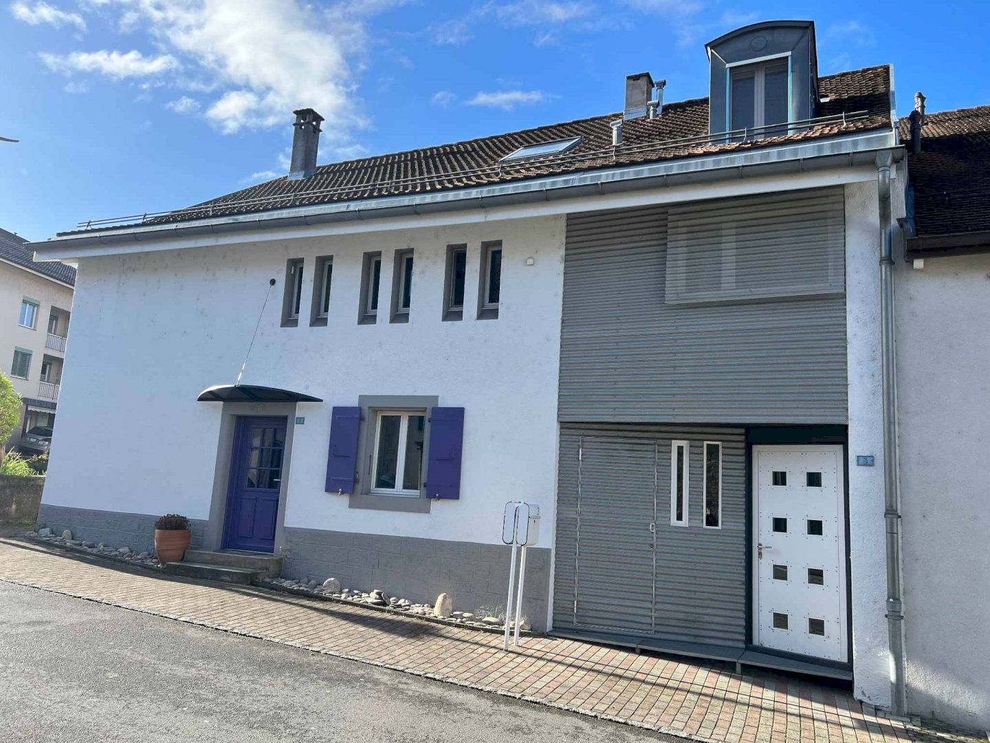 Charmant triplex de 5½ pièces avec 2 terrasses et jardin