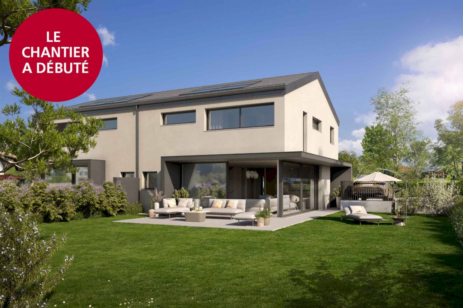 Votre villa jumelle neuve 
à deux pas du Léman