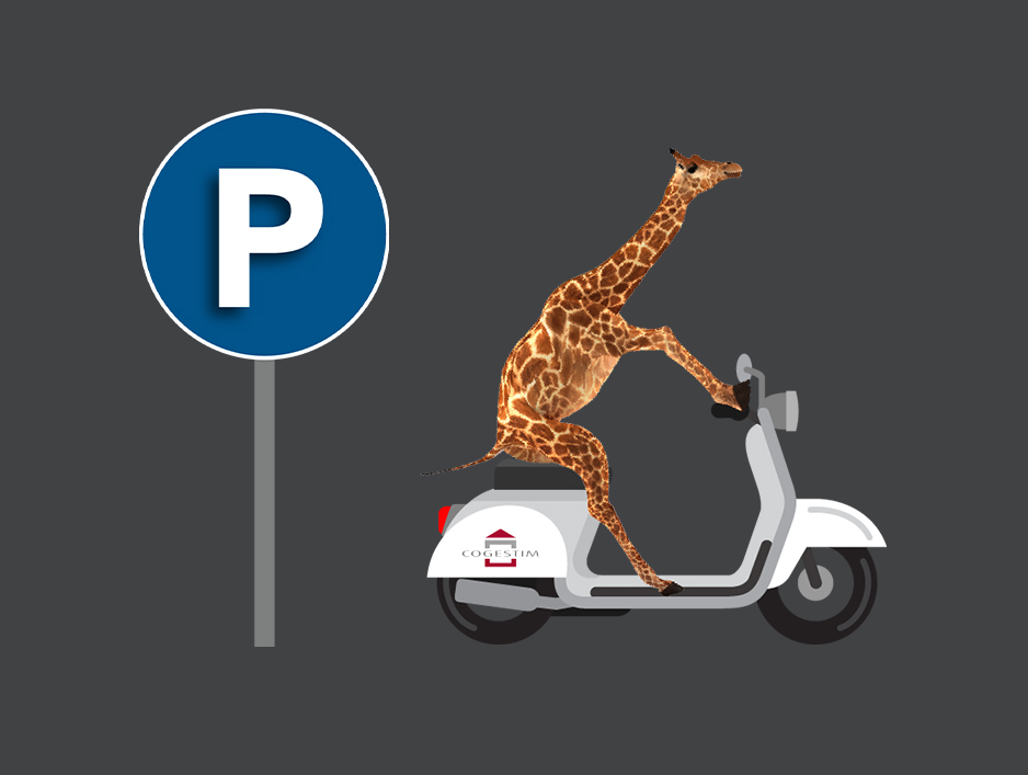 Place de parking moto intérieure N°1 au 2ème sous-sol