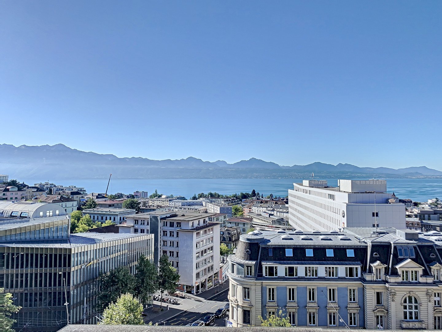 Superbe appartement avec une vue imprénable sur le lac Léman