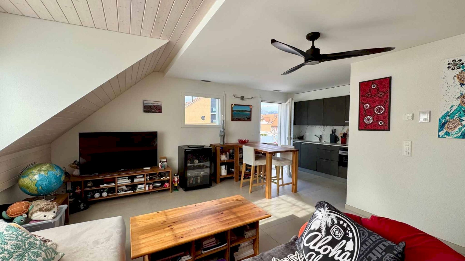 Charmant duplex situé dans les combles