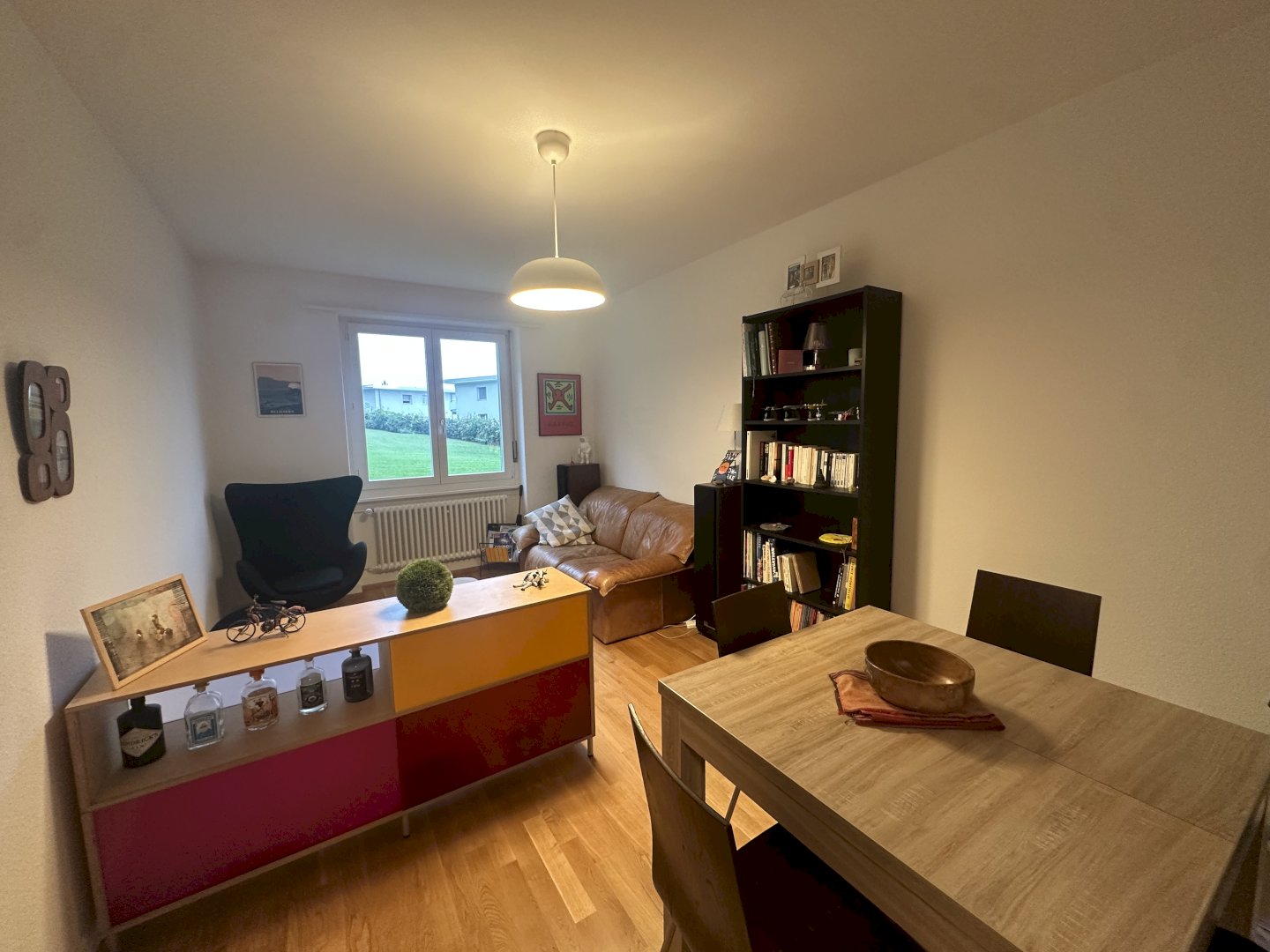 Appartement de 3 pièces au rez-de-chaussée