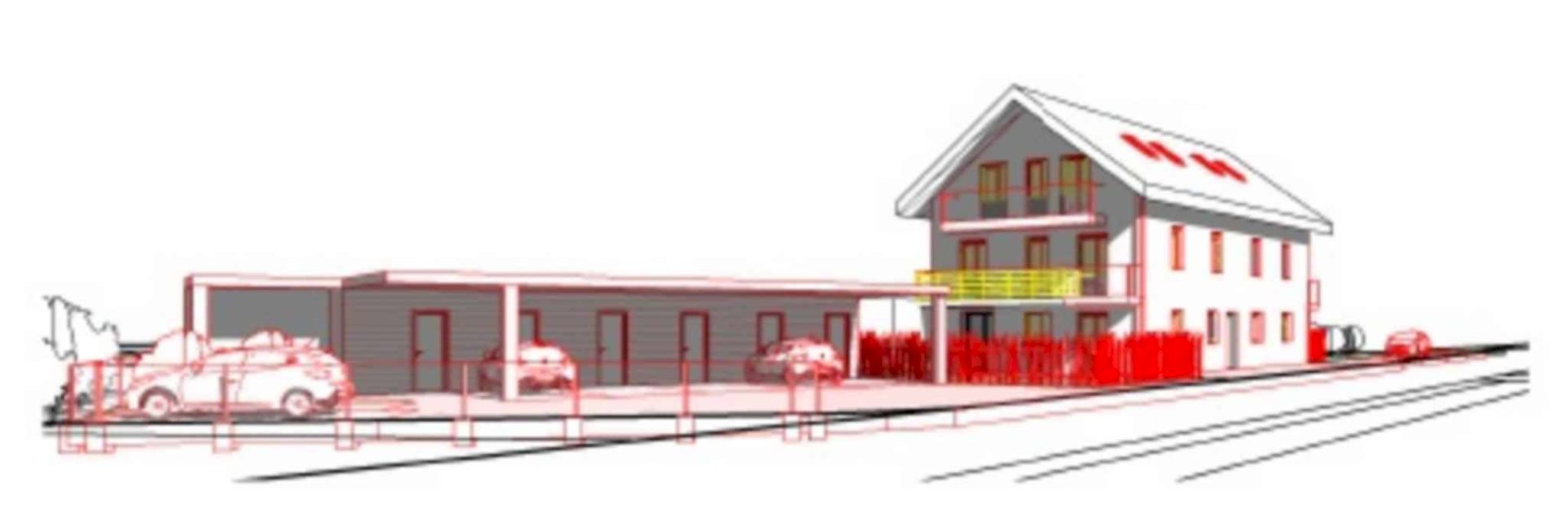 Projet immobilier avec 
permis de construire