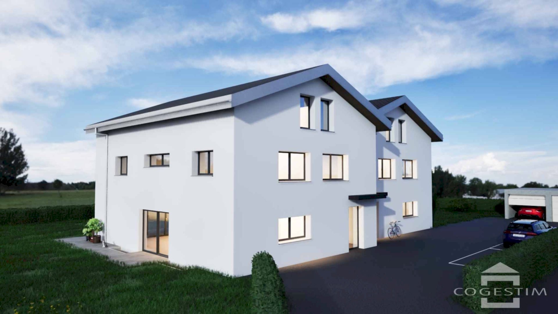 Votre future villa jumelle neuve
à 10 minutes de Morges
– Villa A –