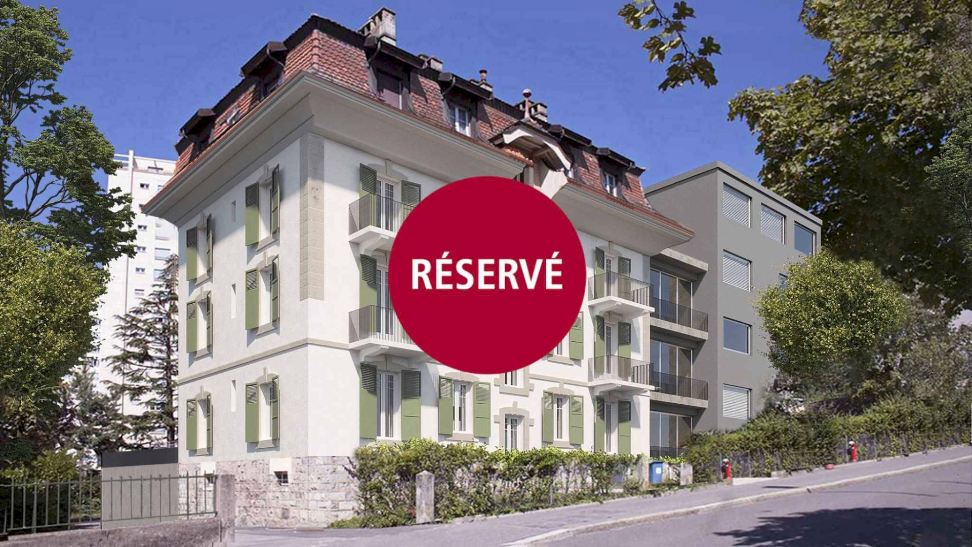 Immeuble avec projet de développement